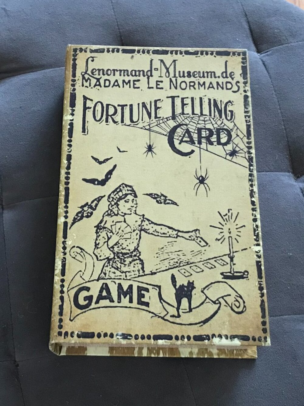 Fortune Telling Card Storage Box NEW